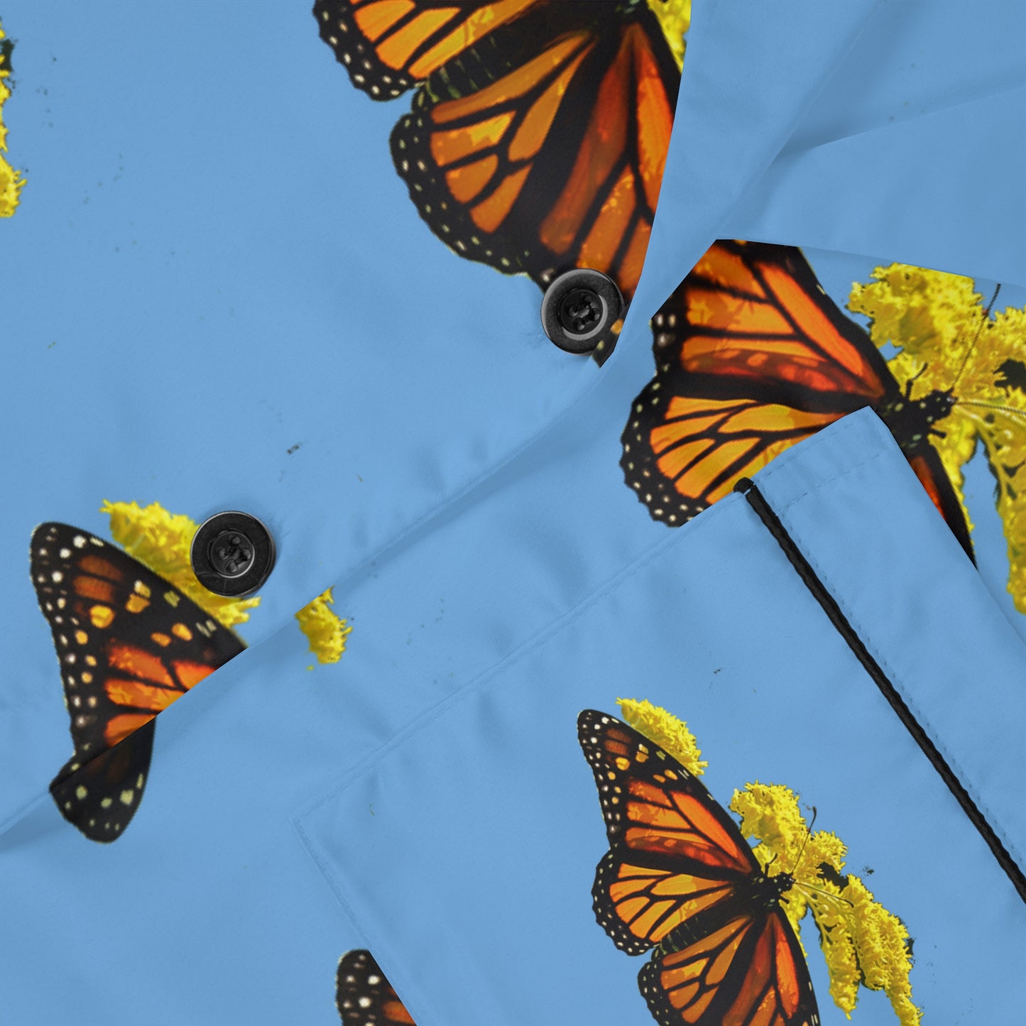 Women's Satin Pajamas--Elizabeth Light Blue