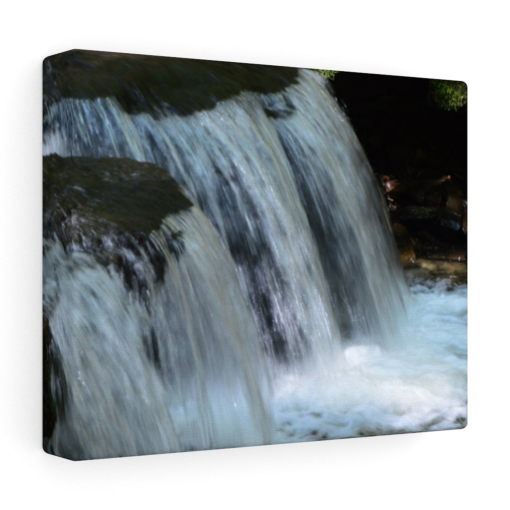 Summer Waterfall Stretched Canvas