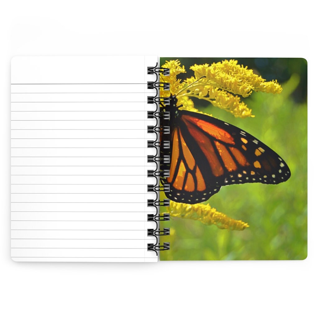 Monarch Butterfly Elizabeth Spiral Bound Journal