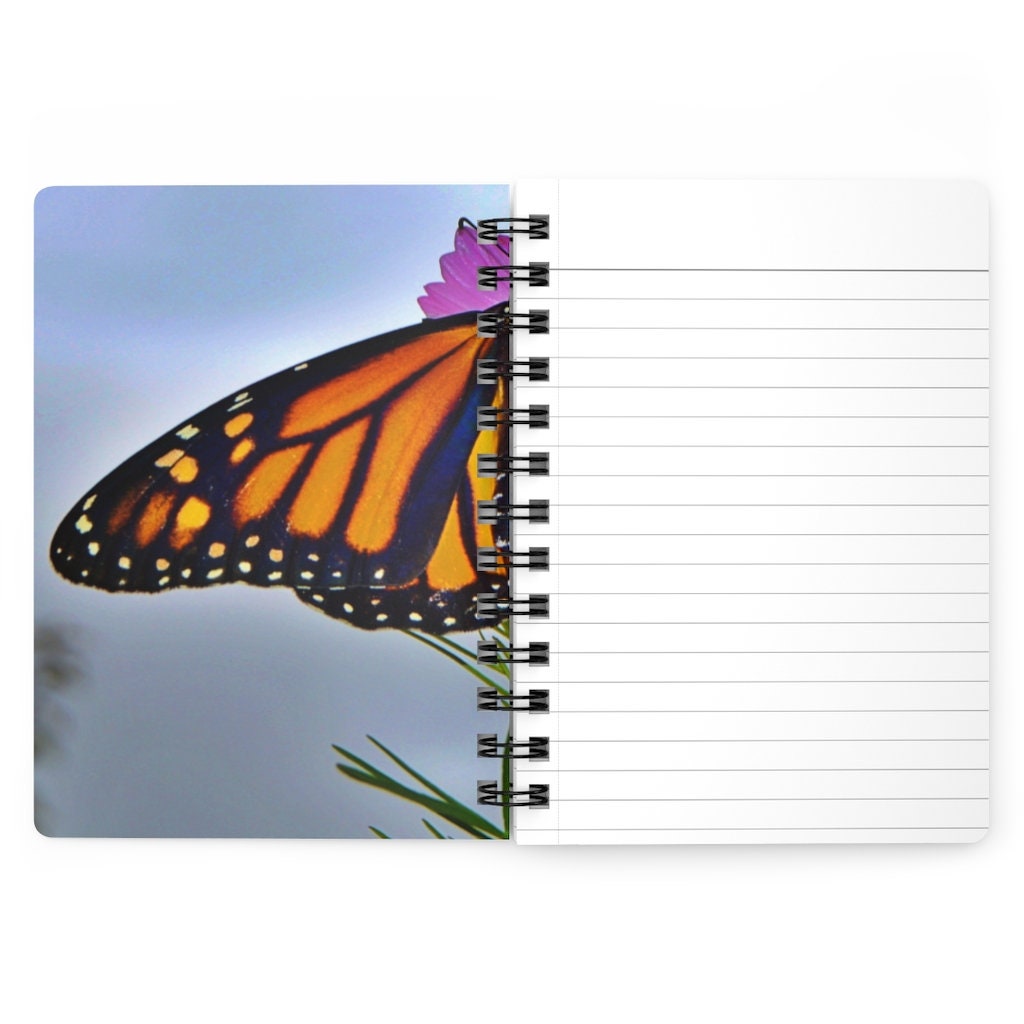 Monarch Butterfly Olivia2 Spiral Bound Journal