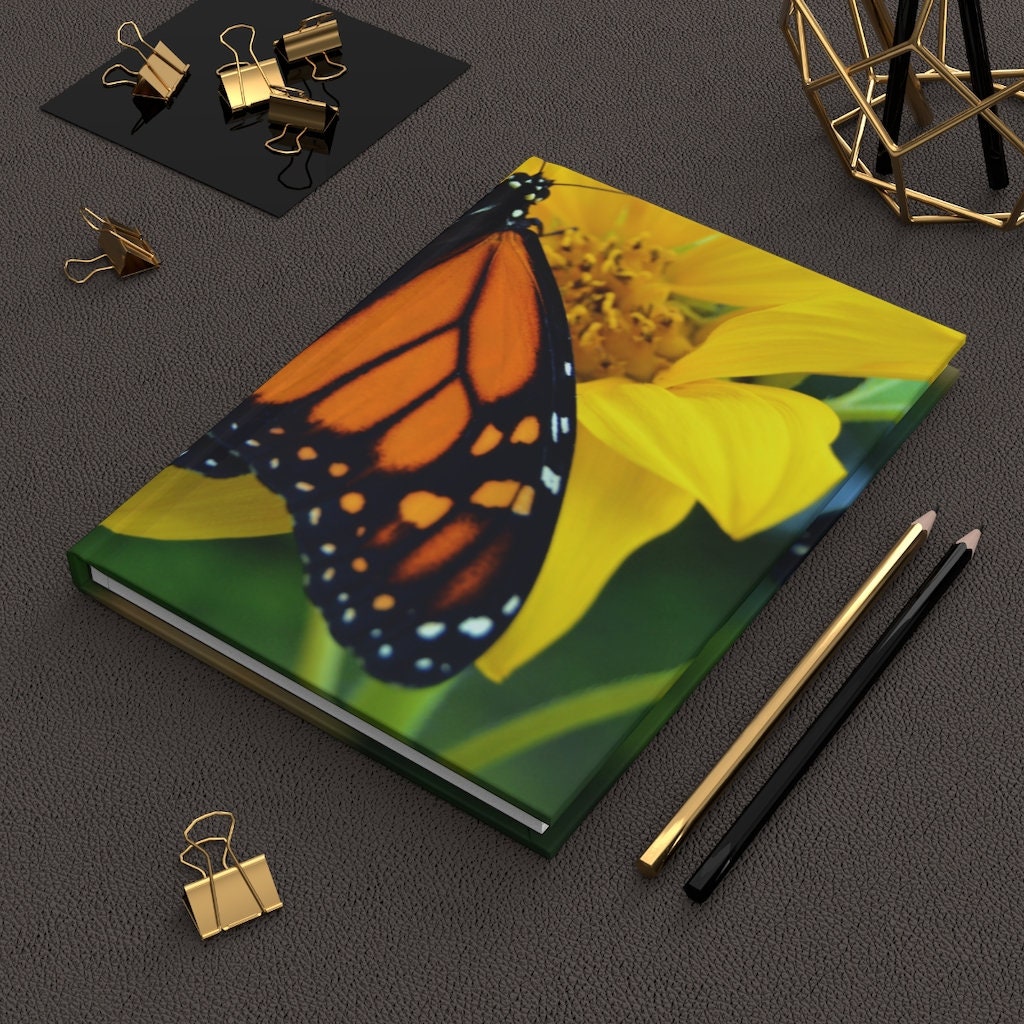 Vincenzo the Monarch Butterfly Hardcover Journal