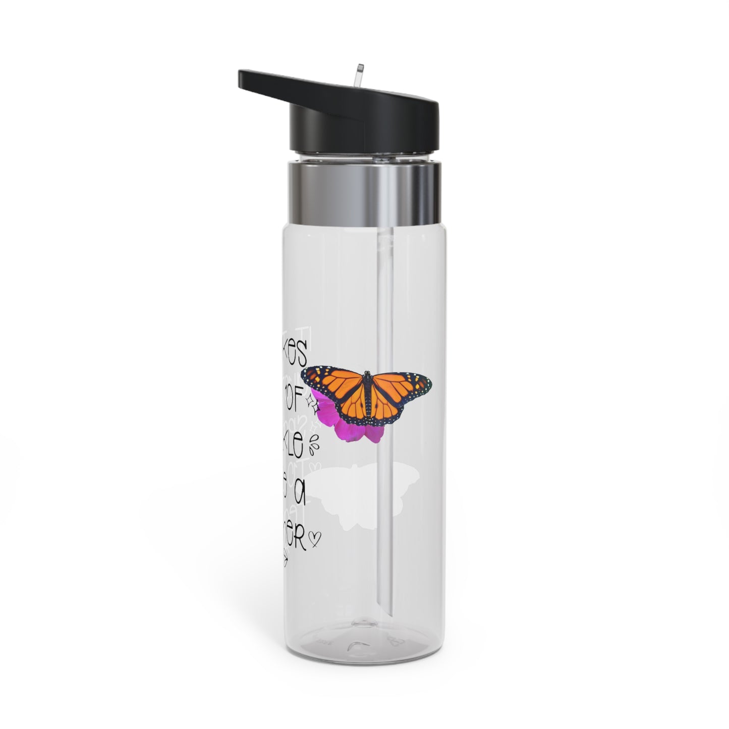 Teacher (Marco) Sport Bottle, 20oz (not a decal) I Gift I Teacher gift I Birthday I Gift for Her I Butterfly