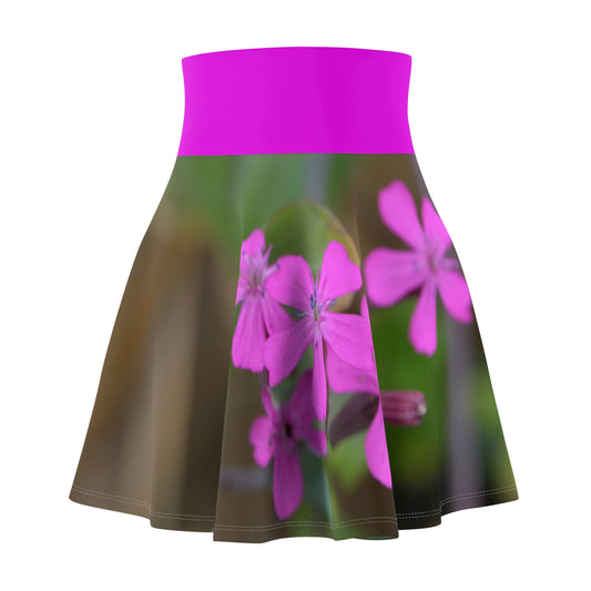 Women's Sweet William Catchfly Skater Skirt