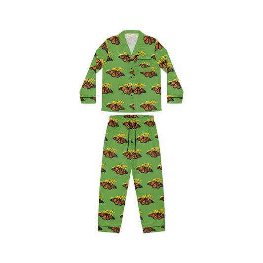 Women's Satin Pajamas--Elizabeth Green