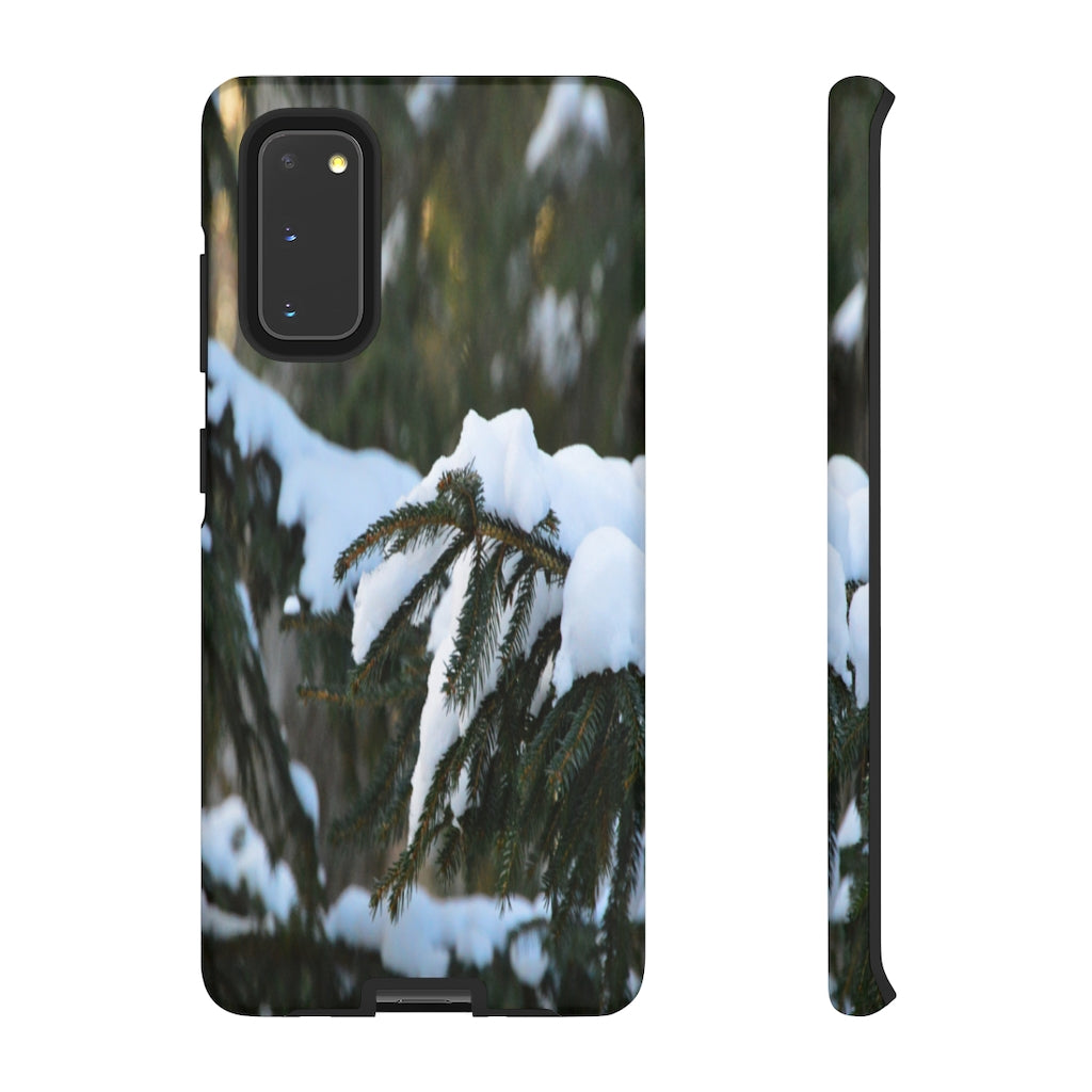 Snowy Pine Mobile Phone Case for iPhone and Samsung Galaxy