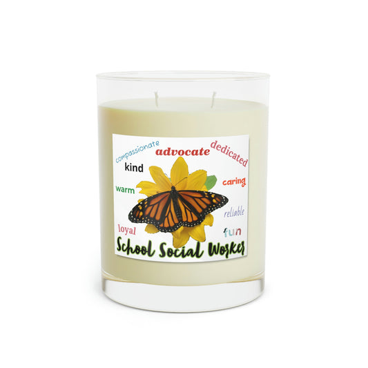 School Social Worker 2-wick Scented Candle (Olivia) - Full Glass, 11oz