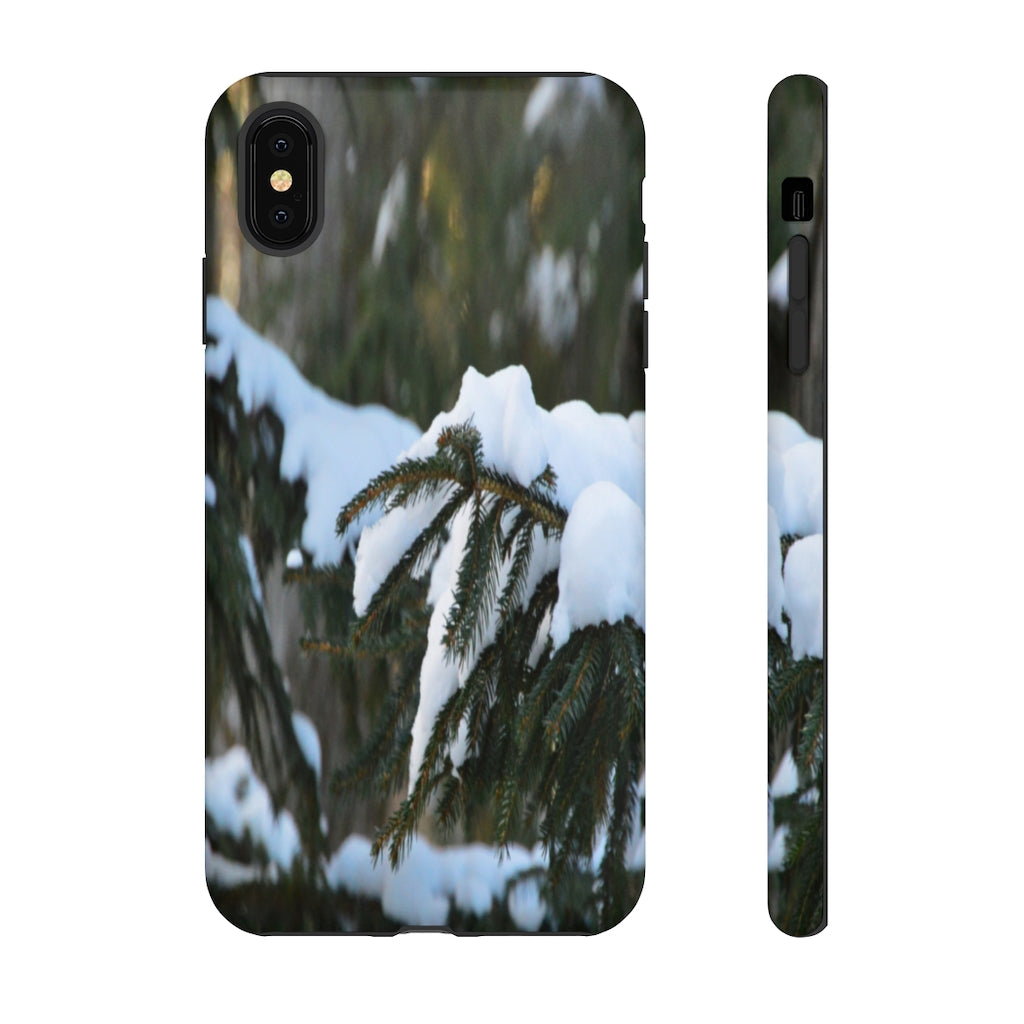 Snowy Pine Mobile Phone Case for iPhone and Samsung Galaxy