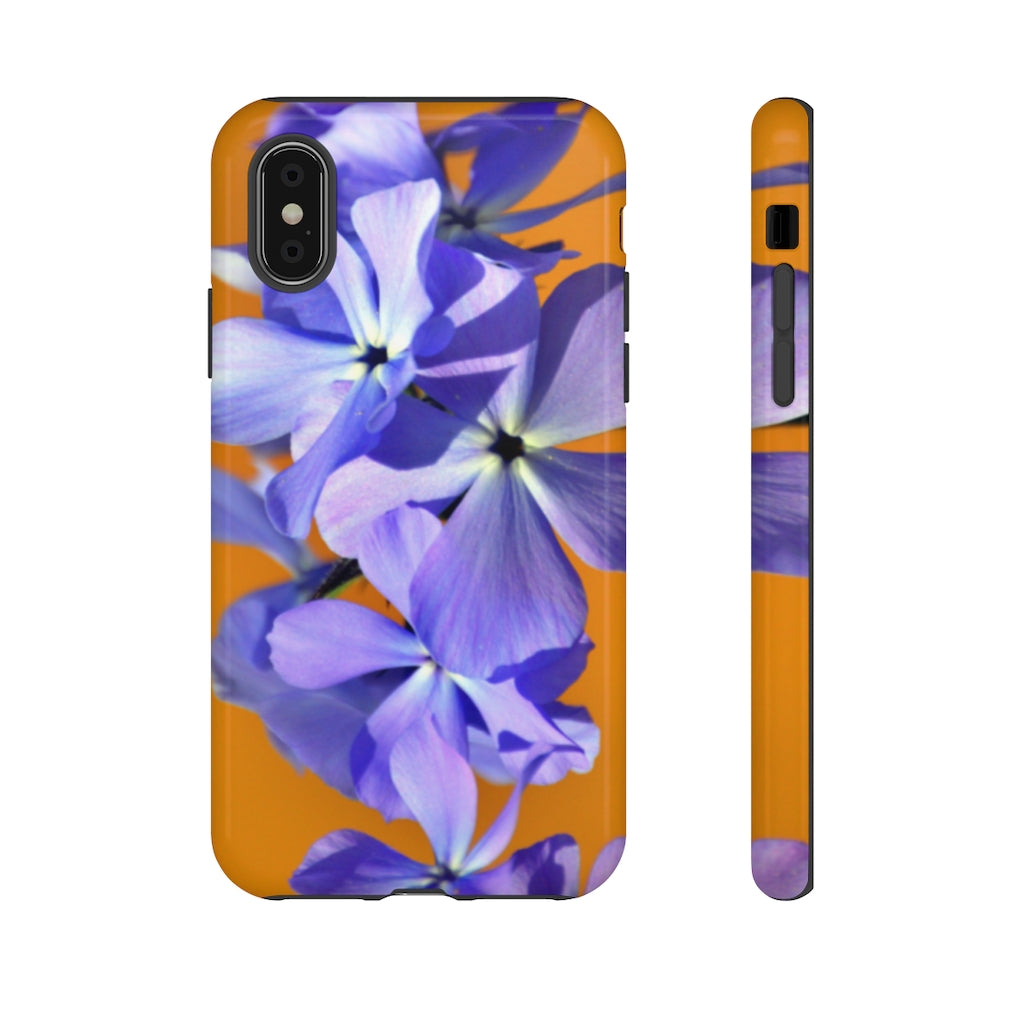 Wild Blue Phlox Tough Case for iPhone and Samsung Galaxy