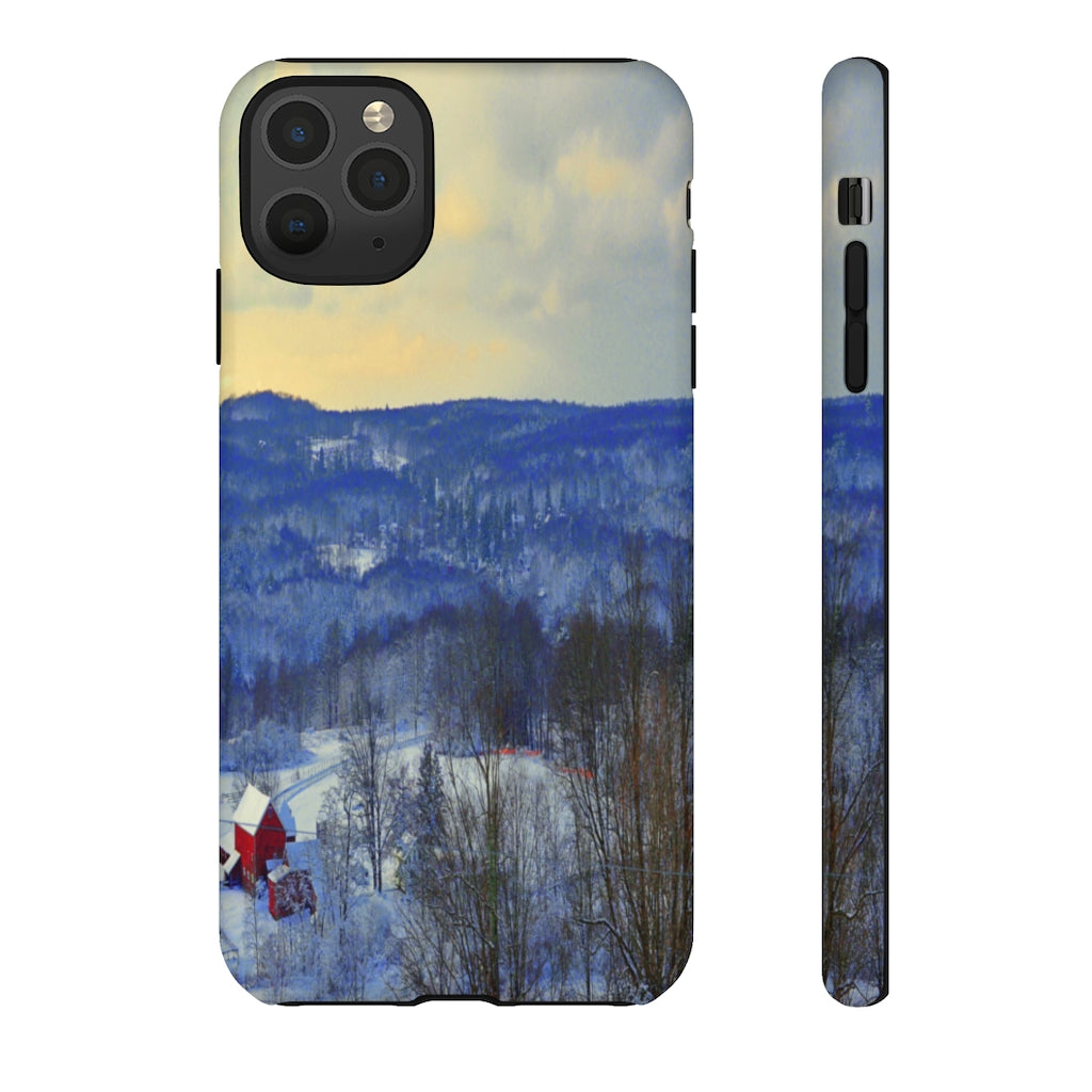 Winter Countryside Tough Case for iPhone and Samsung Galaxy