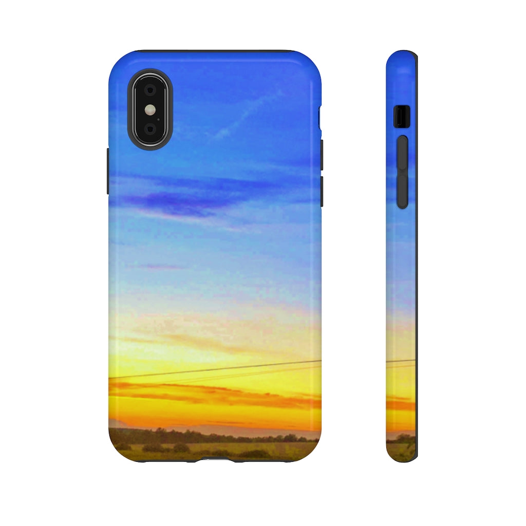 Sunset on the Horizon (horizontal) Mobile Phone Case for iPhone and Samsung Galaxy