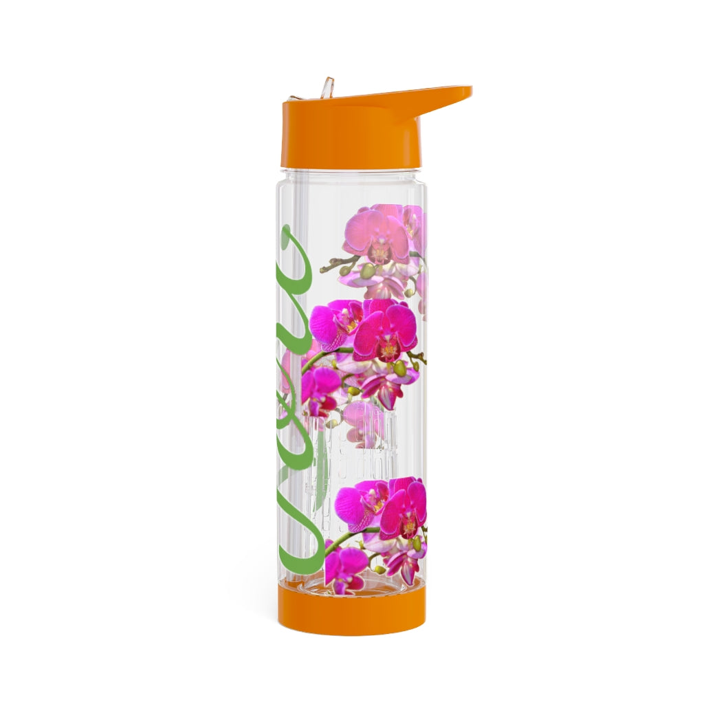 Personalized & Customized Infuser Water Bottle (Orchid) (not a decal) I Gift I Bridesmaid I Teacher gift I Workout I Coworker I Birthday