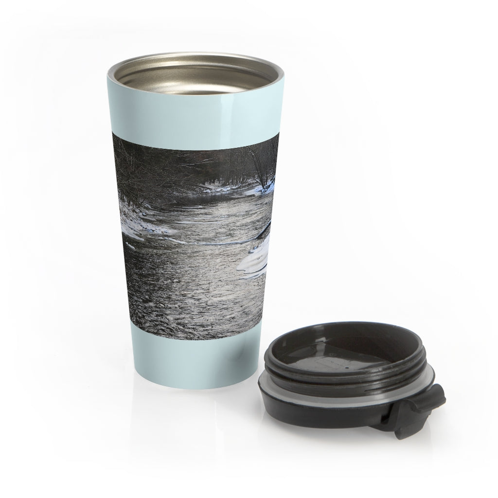 Winter River Stainless Steel Travel Mug