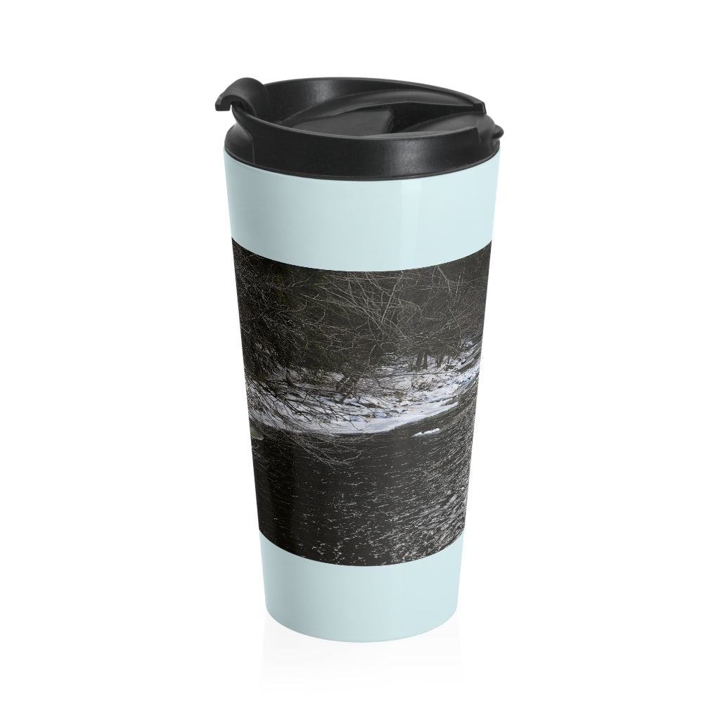 Winter River Stainless Steel Travel Mug