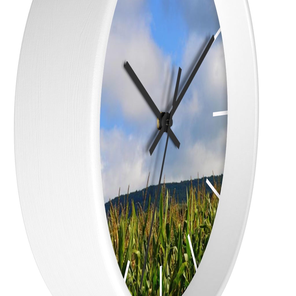 Corn Field Wall clock