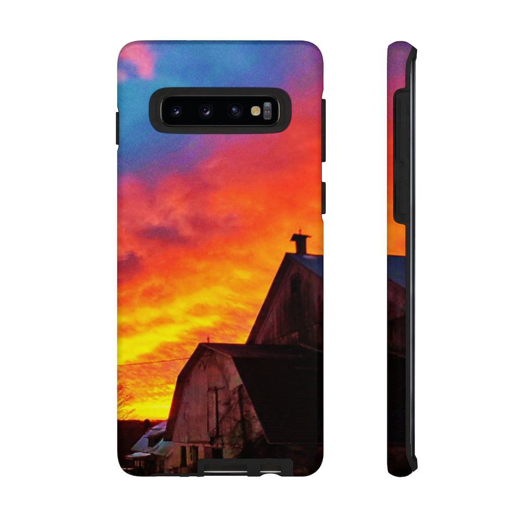 Barn & Sky Mobile Phone Case for iPhone and Samsung Galaxy