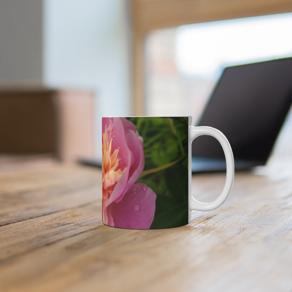 Pink Peony Mug 11oz