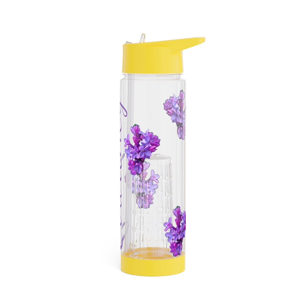 Personalized & Customizable Infuser Water Bottle (Lilac) (not a decal) I Gift I Bridesmaid I Teacher gift I Workout I Coworker I Birthday