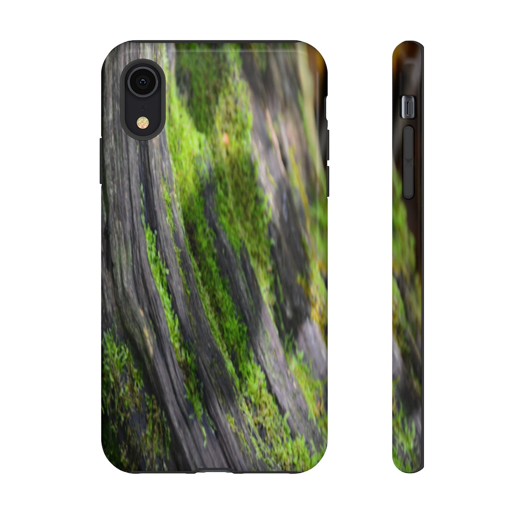 Mossy Log Mobile Phone Case for iPhone and Samsung Galaxy