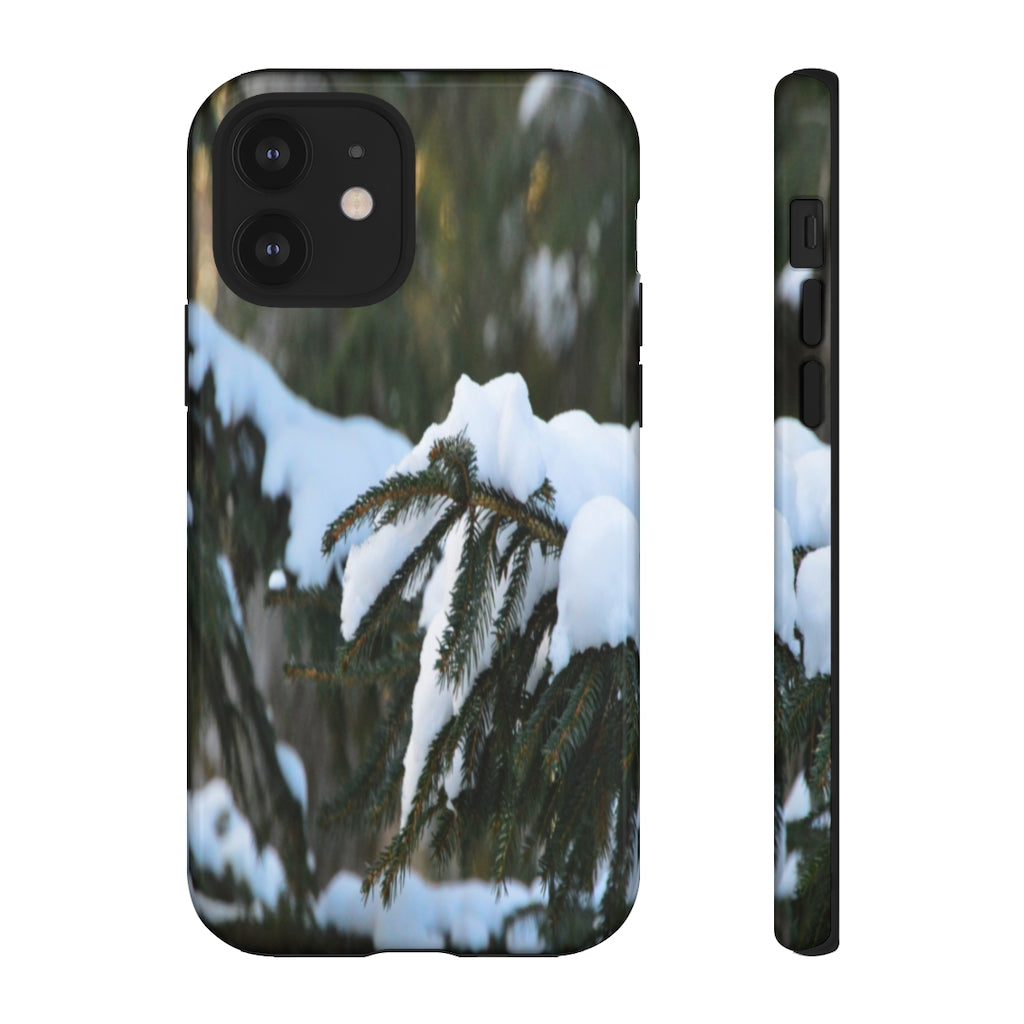 Snowy Pine Mobile Phone Case for iPhone and Samsung Galaxy