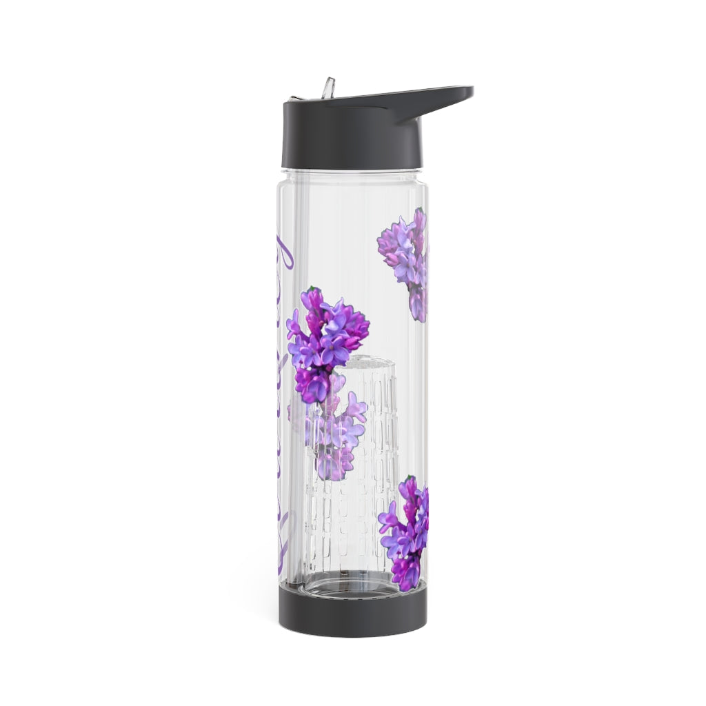 Personalized & Customizable Infuser Water Bottle (Lilac) (not a decal) I Gift I Bridesmaid I Teacher gift I Workout I Coworker I Birthday