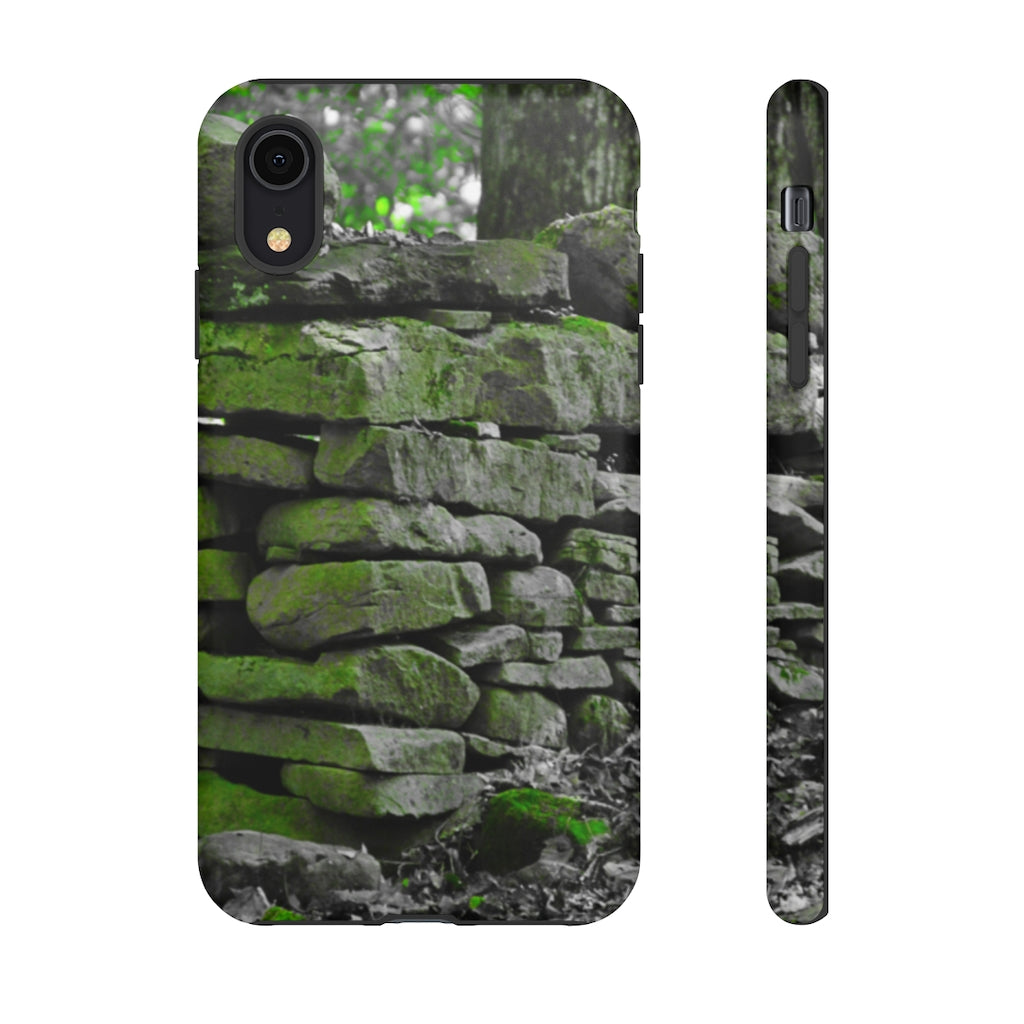 Stone Wall Mobile Phone Case for iPhone and Samsung Galaxy