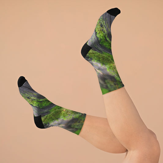 Mossy Log Socks