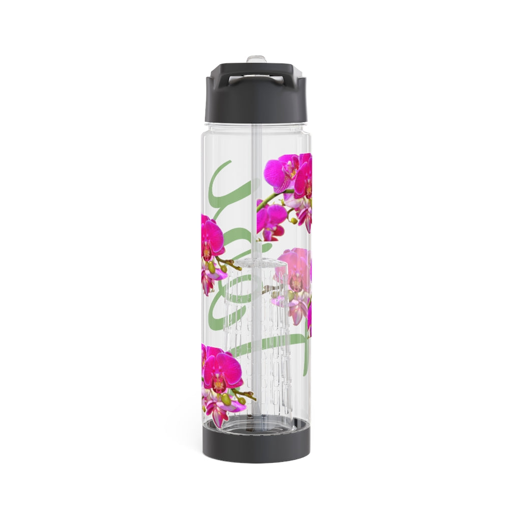 Personalized & Customized Infuser Water Bottle (Orchid) (not a decal) I Gift I Bridesmaid I Teacher gift I Workout I Coworker I Birthday