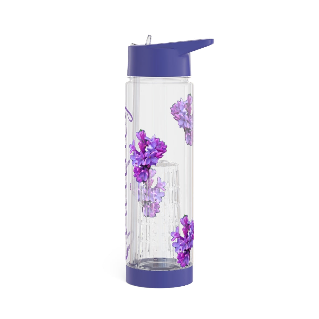 Personalized & Customizable Infuser Water Bottle (Lilac) (not a decal) I Gift I Bridesmaid I Teacher gift I Workout I Coworker I Birthday