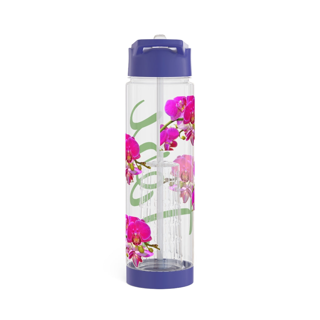 Personalized & Customized Infuser Water Bottle (Orchid) (not a decal) I Gift I Bridesmaid I Teacher gift I Workout I Coworker I Birthday