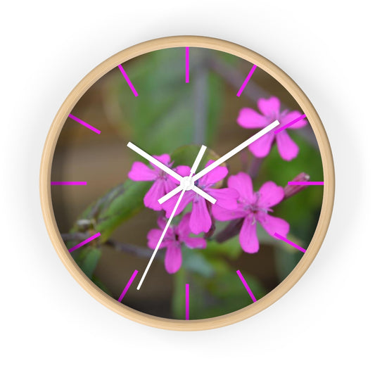 Phlox Wall clock