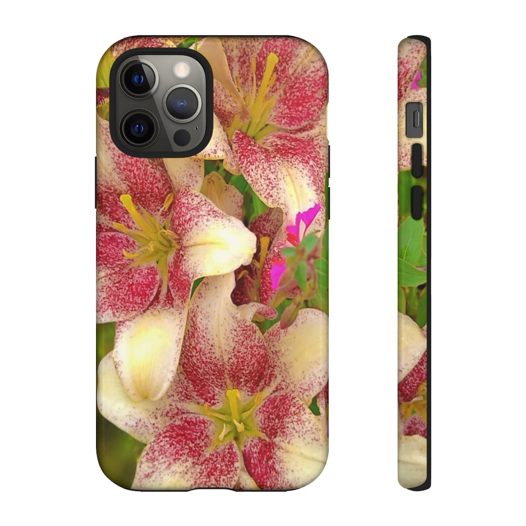 Stargazer Lily Mobile Phone Case for iPhone and Samsung Galaxy