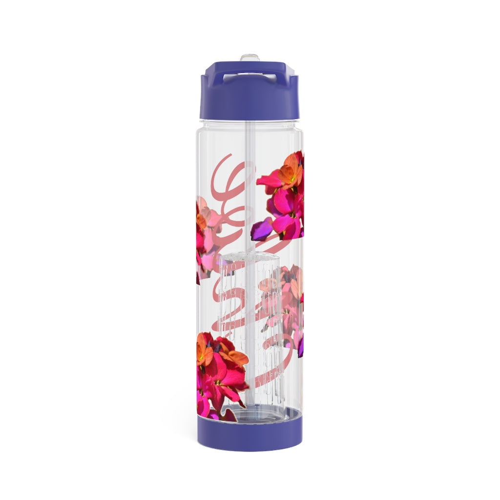 Personalized and Customizable Infuser Water Bottle (Wallflower2) (not a decal) I Gift I Bridesmaid I Teacher gift I Workout I Coworker I