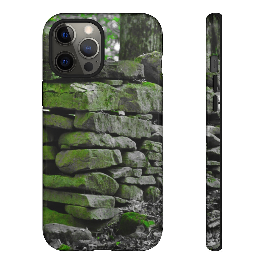 Stone Wall Mobile Phone Case for iPhone and Samsung Galaxy