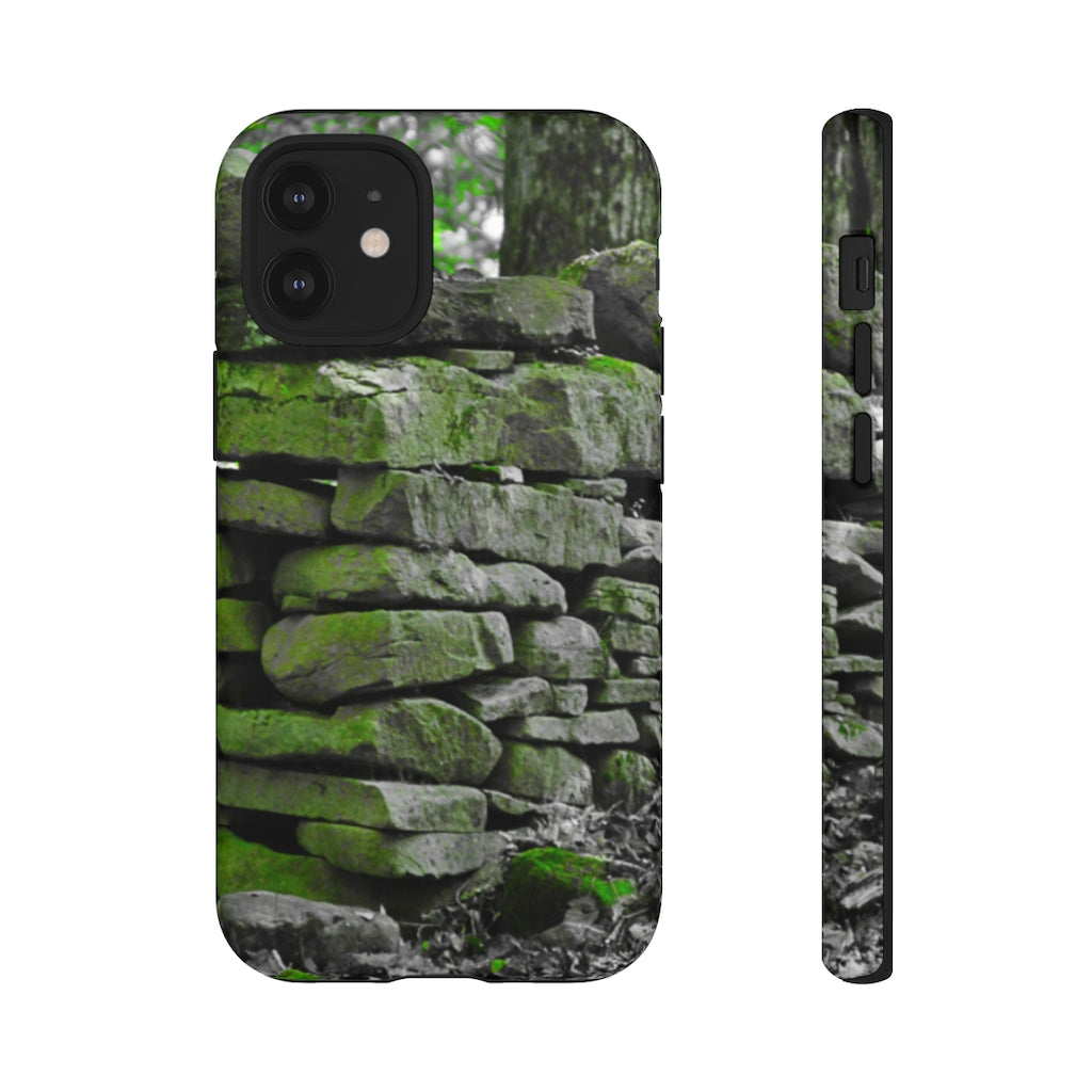 Stone Wall Mobile Phone Case for iPhone and Samsung Galaxy