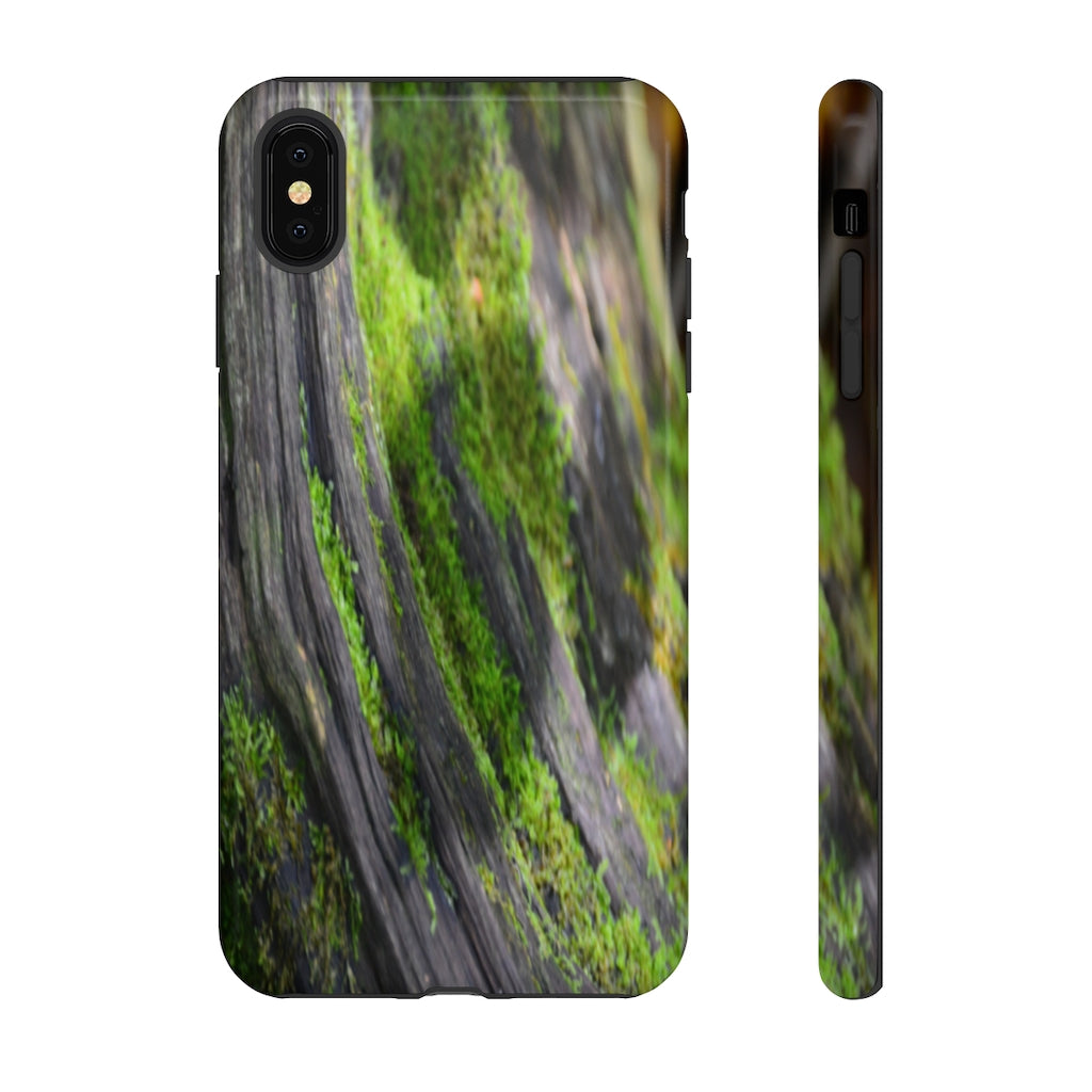 Mossy Log Mobile Phone Case for iPhone and Samsung Galaxy