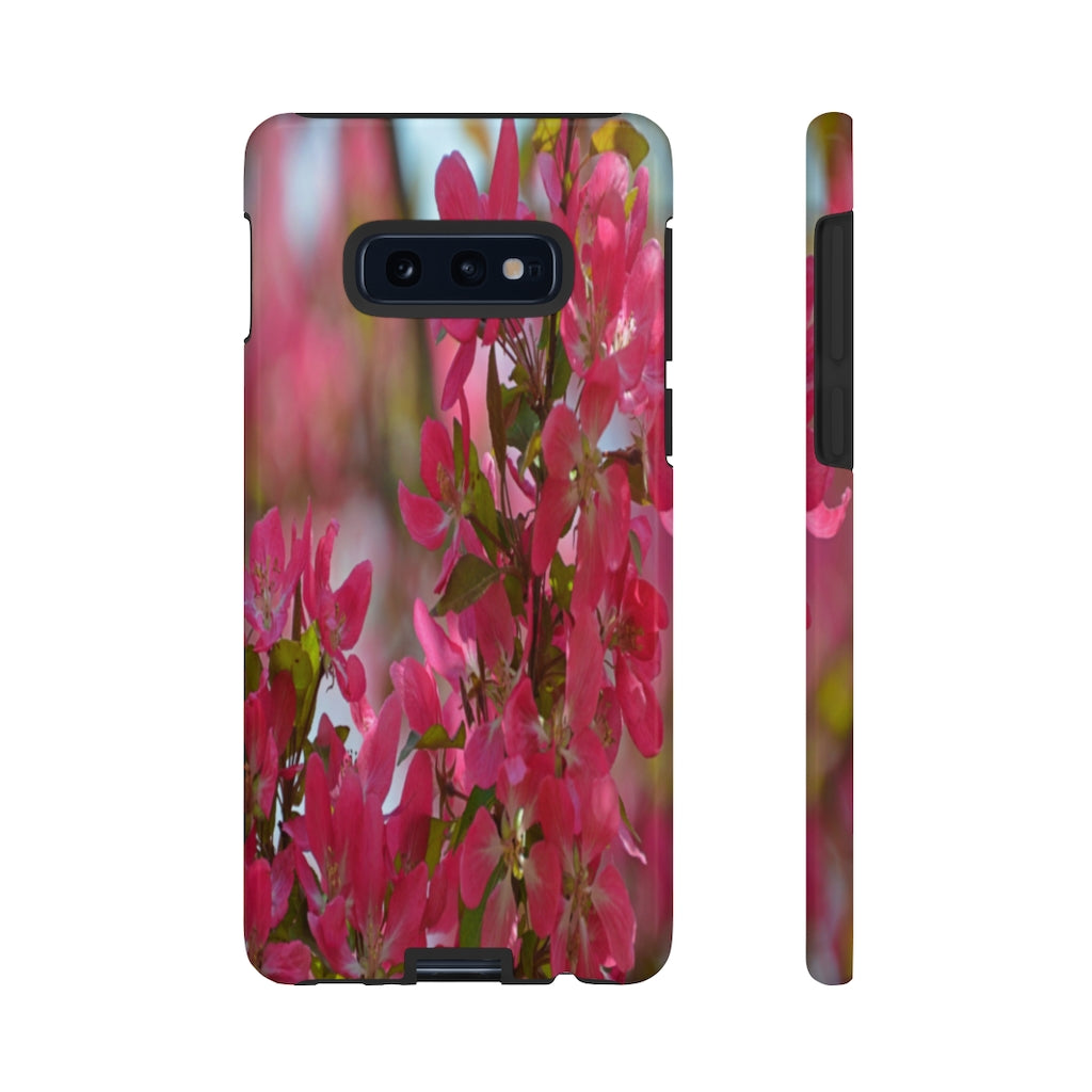 Crabapple Flowers Mobile Phone Case for iPhone and Samsung Galaxy