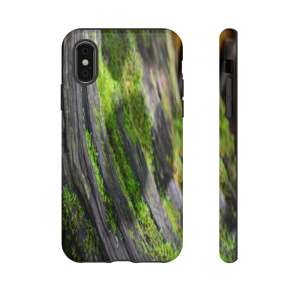 Mossy Log Mobile Phone Case for iPhone and Samsung Galaxy