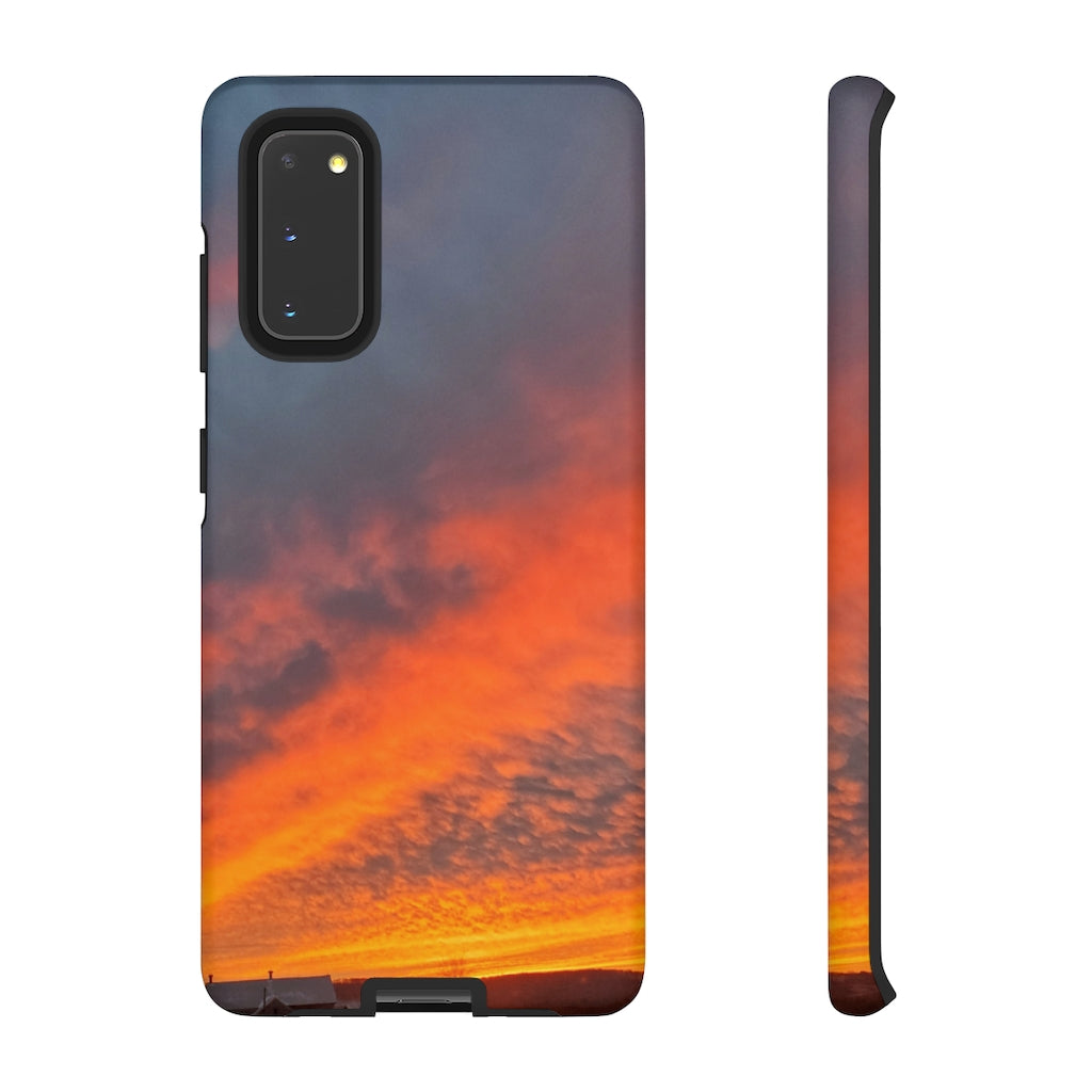 Morning Sky Mobile Phone Case for iPhone and Samsung Galaxy