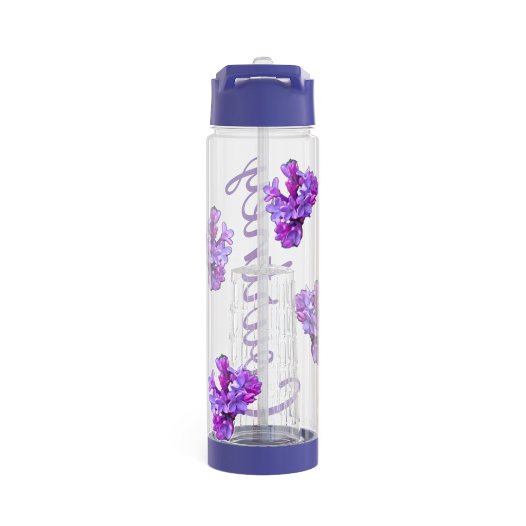 Personalized & Customizable Infuser Water Bottle (Lilac) (not a decal) I Gift I Bridesmaid I Teacher gift I Workout I Coworker I Birthday