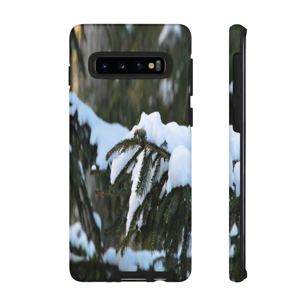 Snowy Pine Mobile Phone Case for iPhone and Samsung Galaxy