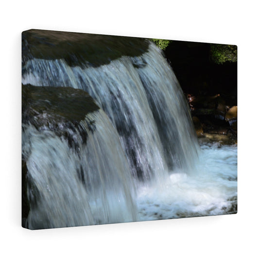 Summer Waterfall Stretched Canvas