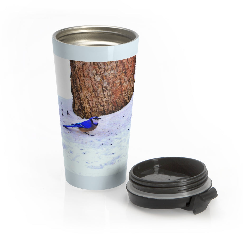 Blue Jay Stainless Steel Travel Mug