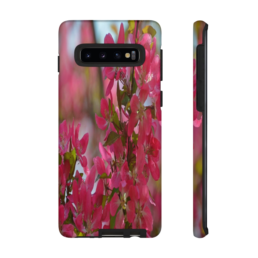 Crabapple Flowers Mobile Phone Case for iPhone and Samsung Galaxy