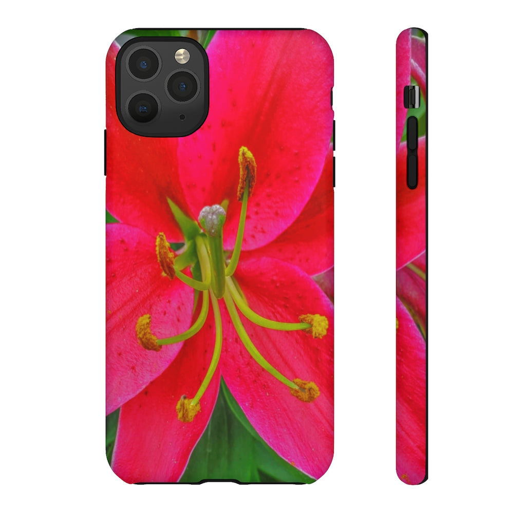 Oriental Lily Mobile Phone Case for iPhone and Samsung Galaxy