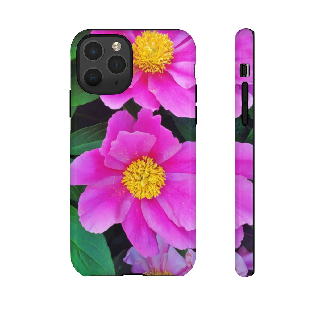 Majorcan Peony Mobile Phone Case for iPhone and Samsung Galaxy