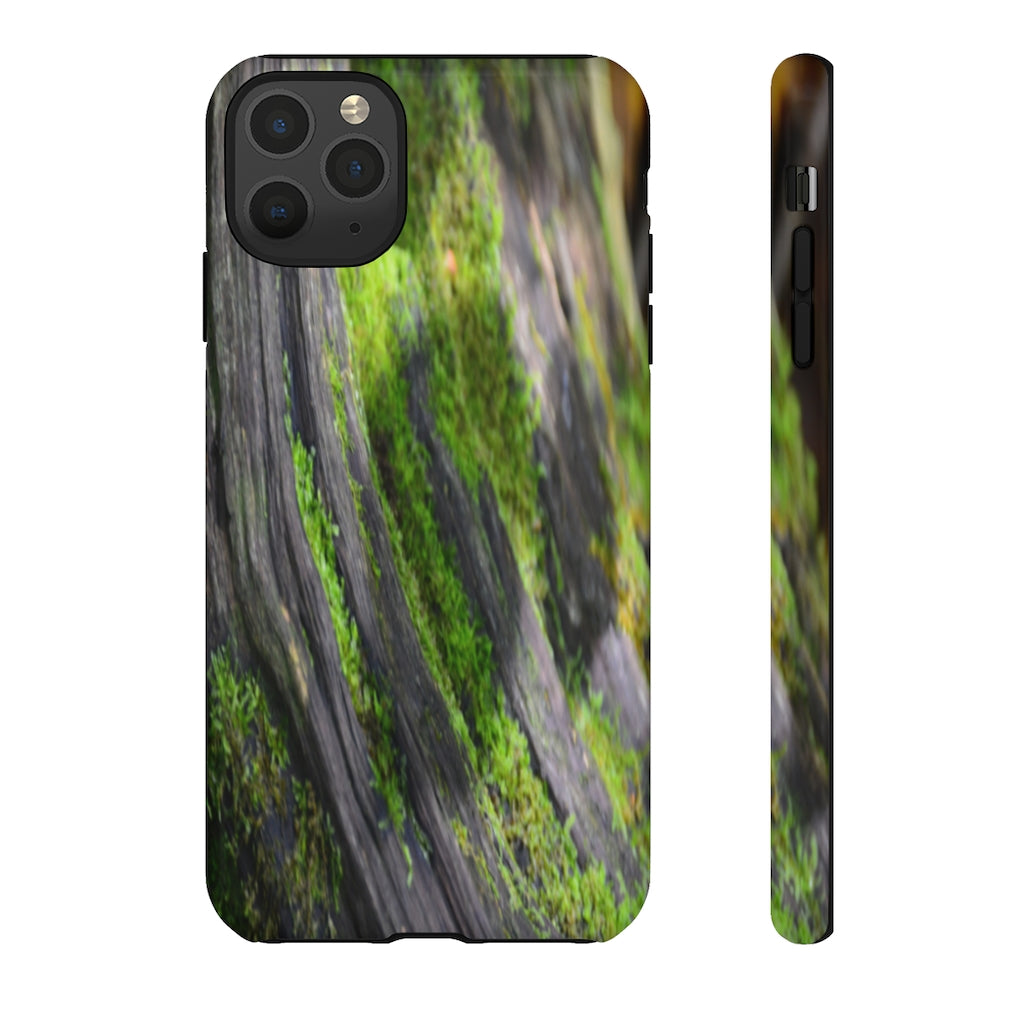 Mossy Log Mobile Phone Case for iPhone and Samsung Galaxy