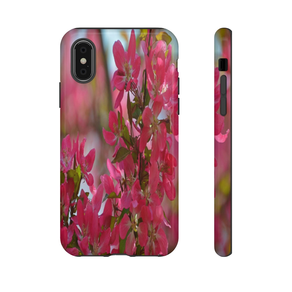 Crabapple Flowers Mobile Phone Case for iPhone and Samsung Galaxy