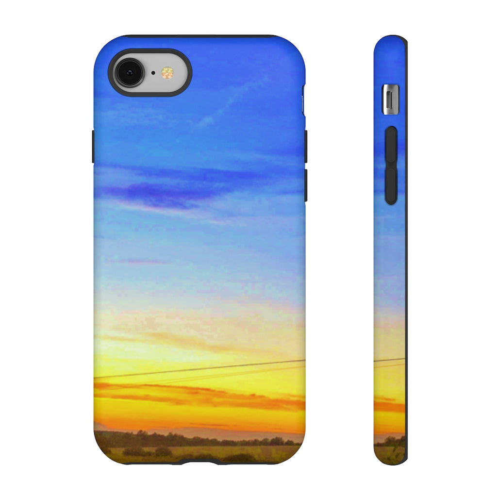 Sunset on the Horizon (horizontal) Mobile Phone Case for iPhone and Samsung Galaxy