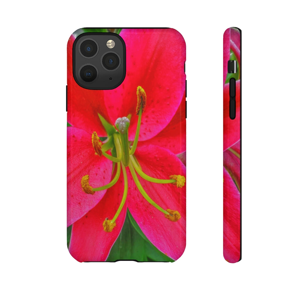 Oriental Lily Mobile Phone Case for iPhone and Samsung Galaxy