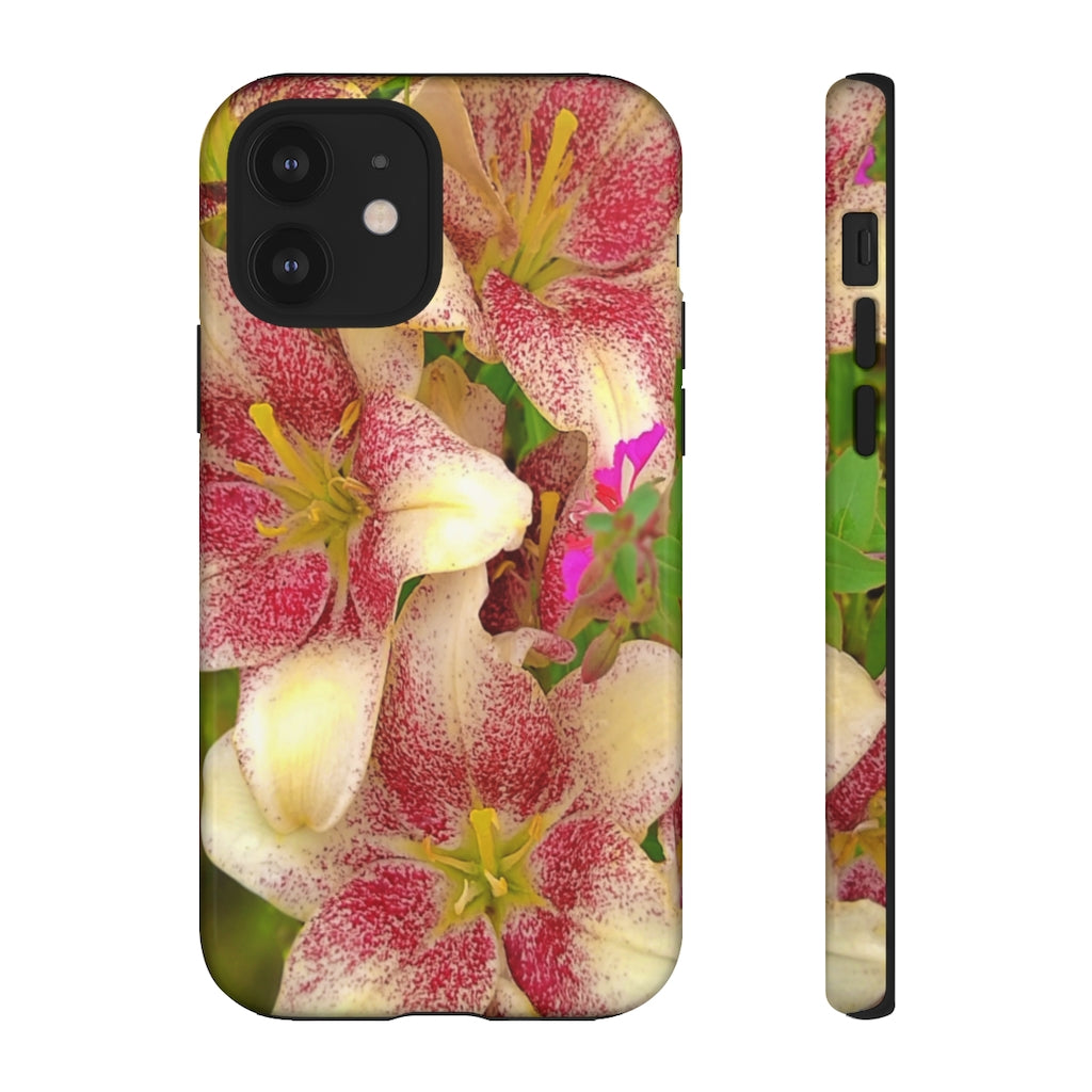 Stargazer Lily Mobile Phone Case for iPhone and Samsung Galaxy